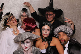 Bildqualität Photobox Deutschland - Photobox auf Halloween-Party